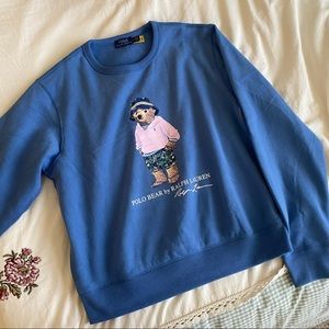 NWT Polo bear ralph lauren crewneck sweatshirt